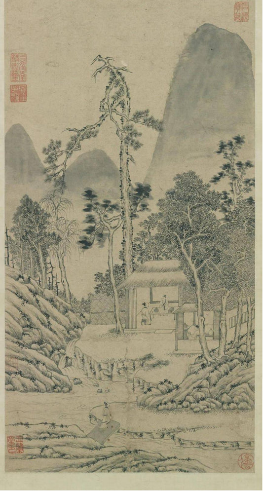 文徵明《茶事图》:吾生不饮酒,亦自得茗醉(上集)